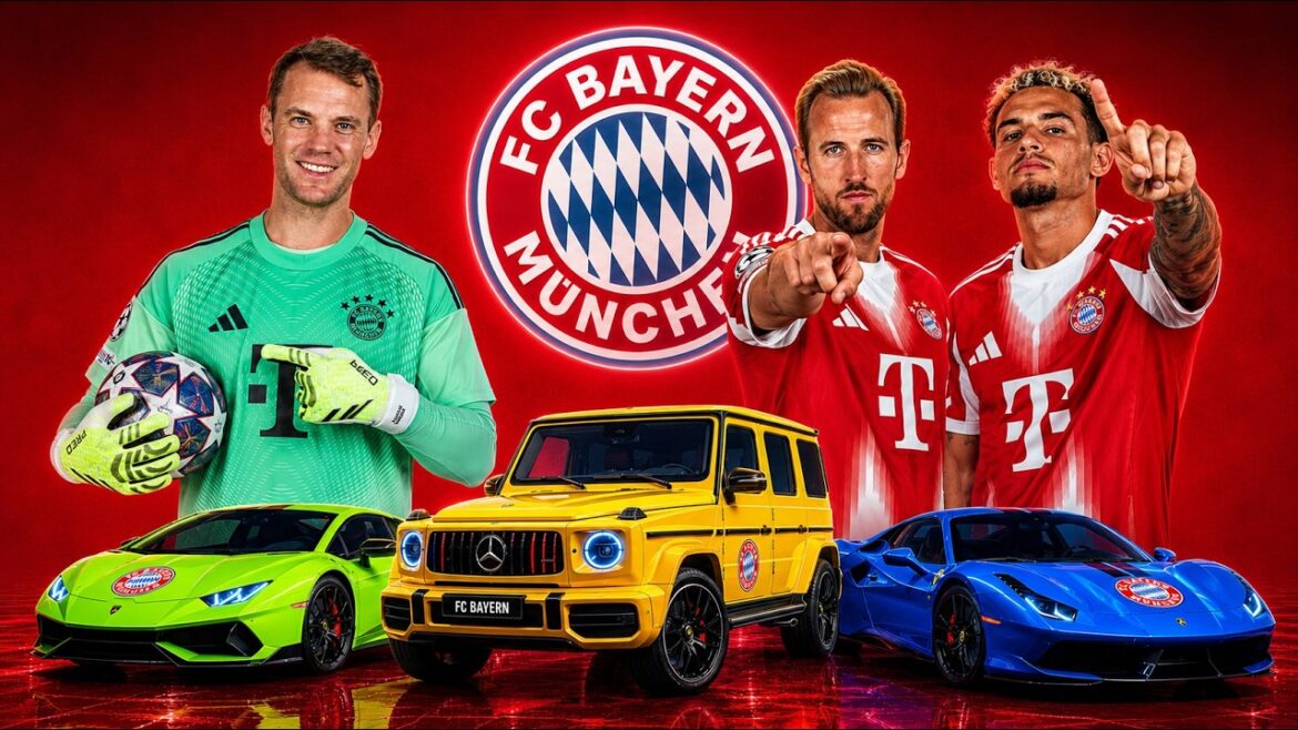 FC BAYERN MUNICH Players’ Car Collection 2026 FC BAYERN MUNICH Players' Car Collection 2026