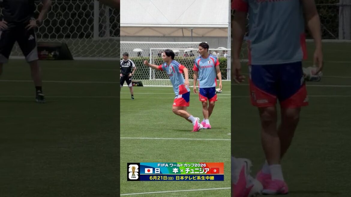 [Ace #Kiyo Ueda controls shot]#Japan Soccer National Team #2nd day of training camp for the FIFA World Cup #shorts
