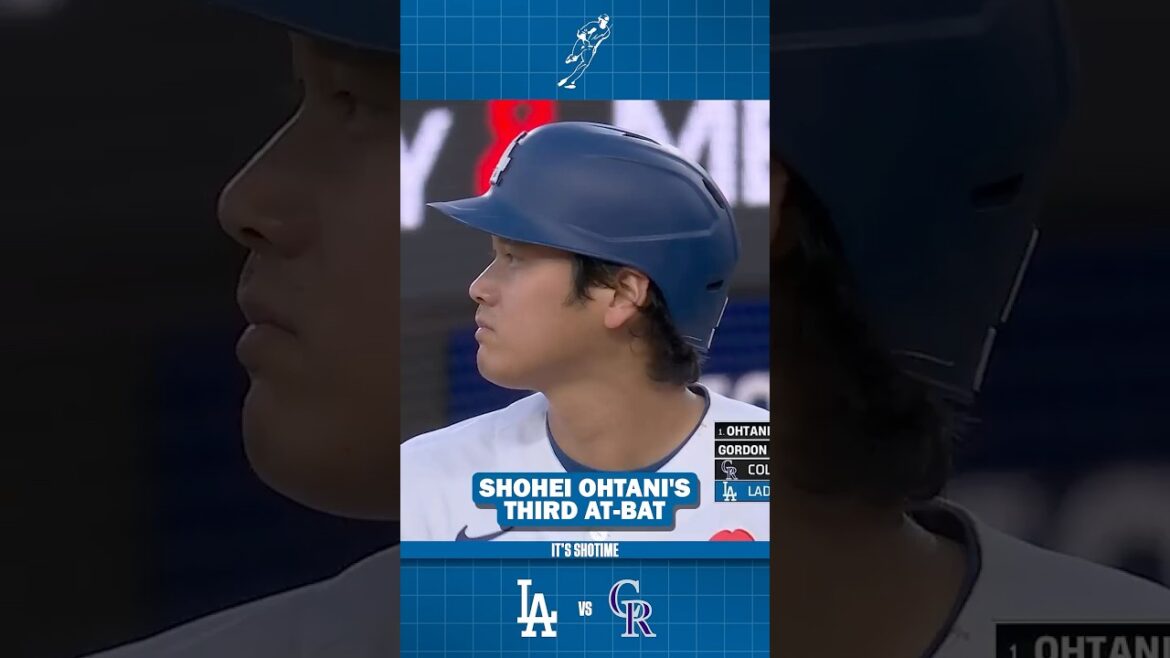 Shohei Ohtani's Third At-Bat VS Rockies Game 1