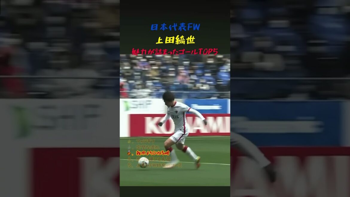 5 super goals from Japan representative forward Kiyo Ueda! #soccer #worldcup