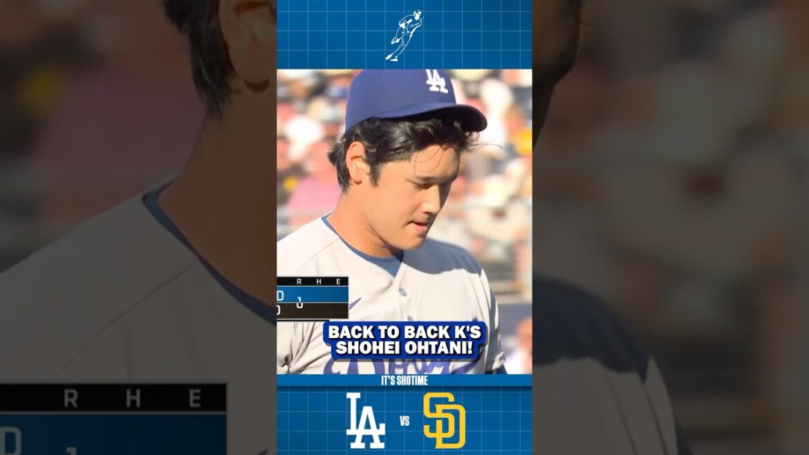 Shohei Ohtani Dominates With Back To Back Strikeouts