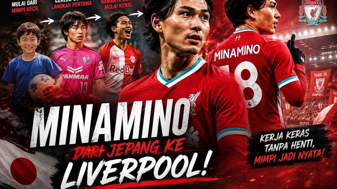HISTORY: MINAMINO WAS SMALL TO BECOME ANFIELD FIELD GENERAL👌👌