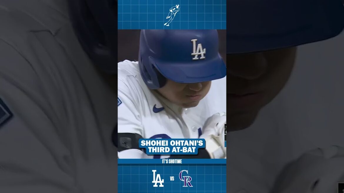 Shohei Ohtani's Third At-Bat VS Rockies Game 2