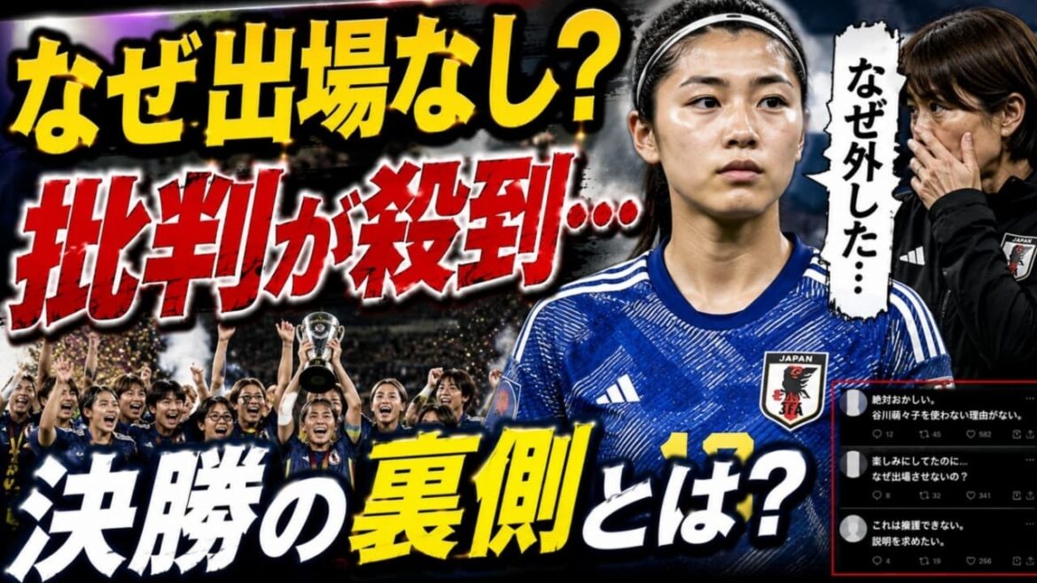 Why no participation? There is a lot of criticism surrounding Moeko Tanigawa… What is behind the scenes of the finals? Why no participation? There is a lot of criticism surrounding Moeko Tanigawa... What is behind the scenes of the finals?