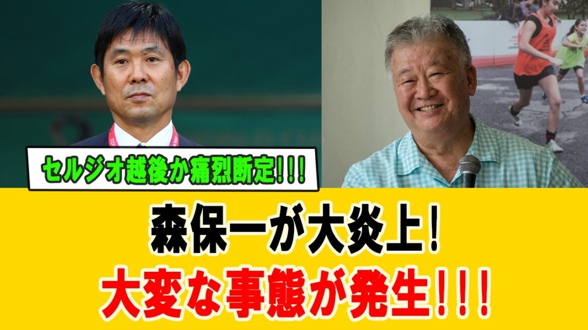 [Japan national team shock]Sergio Echigo harshly criticizes coach Hajime Moriyasu! Is the team in danger of collapsing due to an unprecedented “big firestorm”? ? #Moriho Japan #Sergio Echigo #Japan National Team