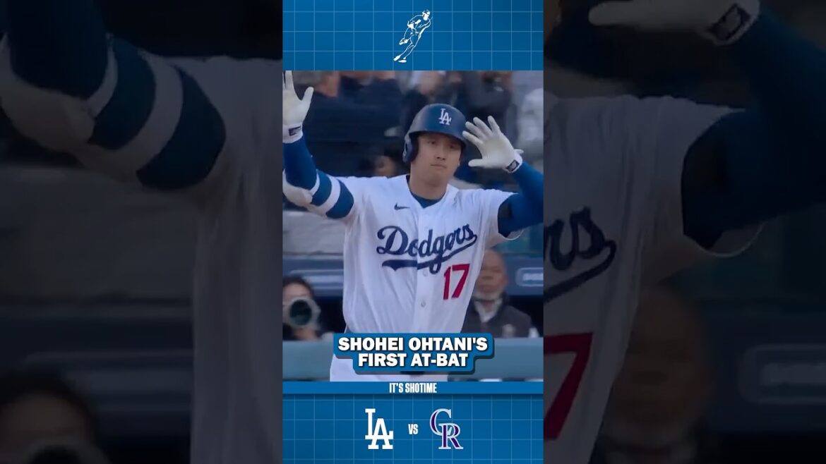Shohei Ohtani's First At-Bat VS Rockies Game 3