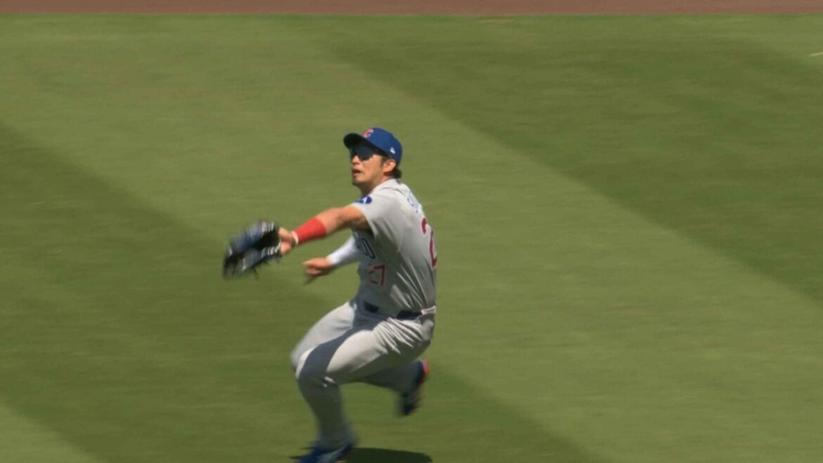 Seiya Suzuki's Impressive Sliding Catch