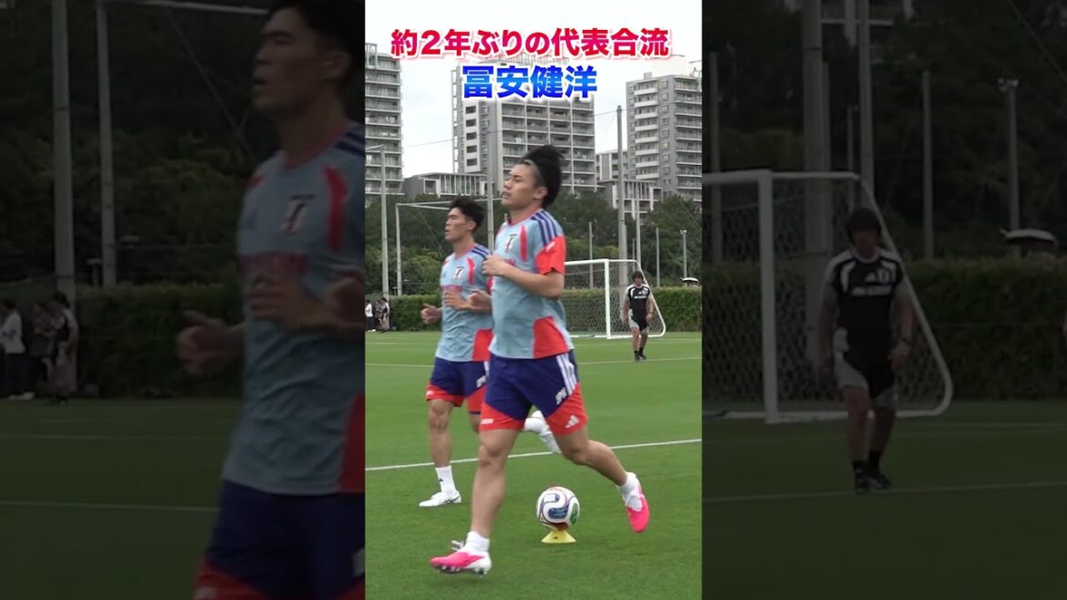 Takehiro Tomiyasu returns to the national team for the first time in two years and will play in his second World Cup! See the related video for the full version! #shorts #Japan national soccer team #daihyo #Takehiro Tomiyasu