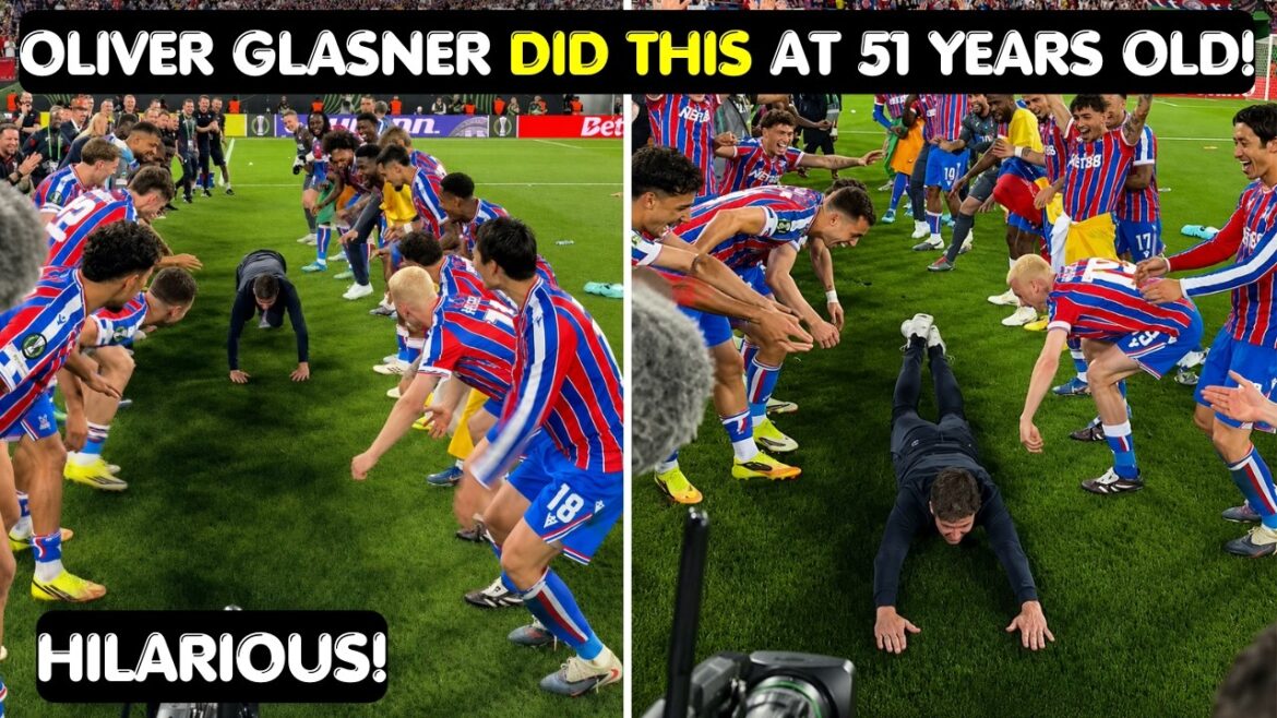 Oliver Glasner’s CRAZY Moments Were Pure Cinema 😱 Daichi Kamada Makes Him Slide At 51!