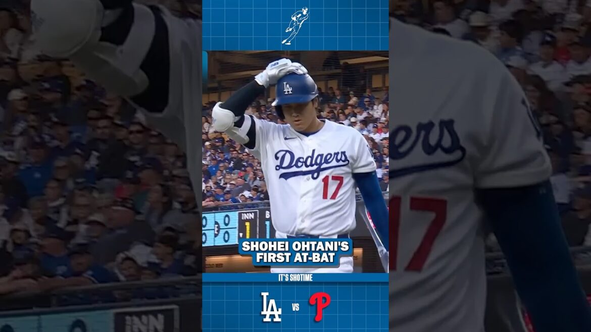 Shohei Ohtani's First At-Bat VS Phillies Game 1