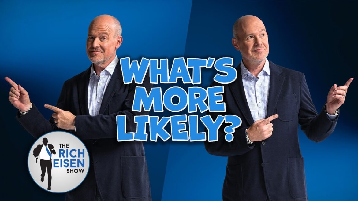 What’s More Likely: Rich Eisen Talks Burrow, Lamar, AJ Brown, Ohtani, NBA Finals & More What’s More Likely: Rich Eisen Talks Burrow, Lamar, AJ Brown, Ohtani, NBA Finals & More