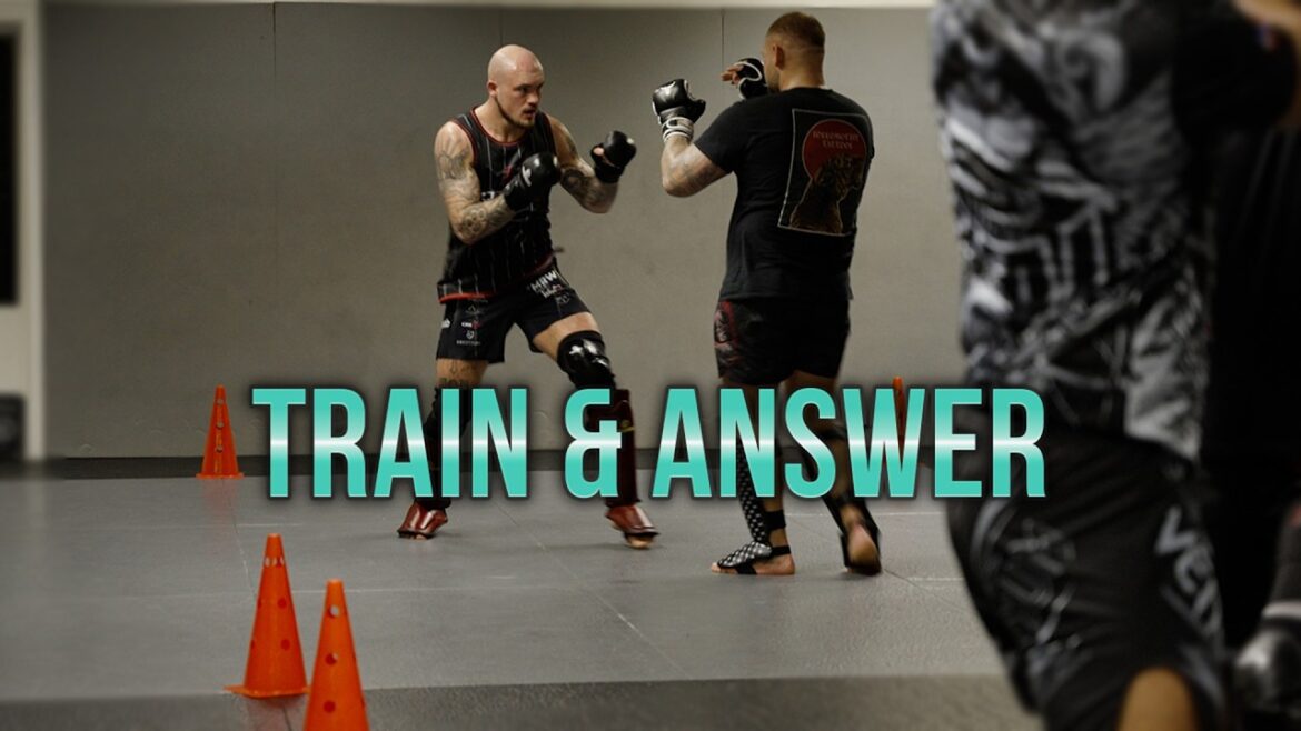 I will answer your questions DURING the training