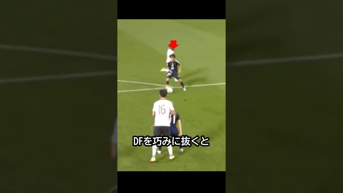 Wave attack! The day Junya Ito, Takefusa Kubo, and Aoi Tanaka toyed with the enemy with consecutive passes! #soccer