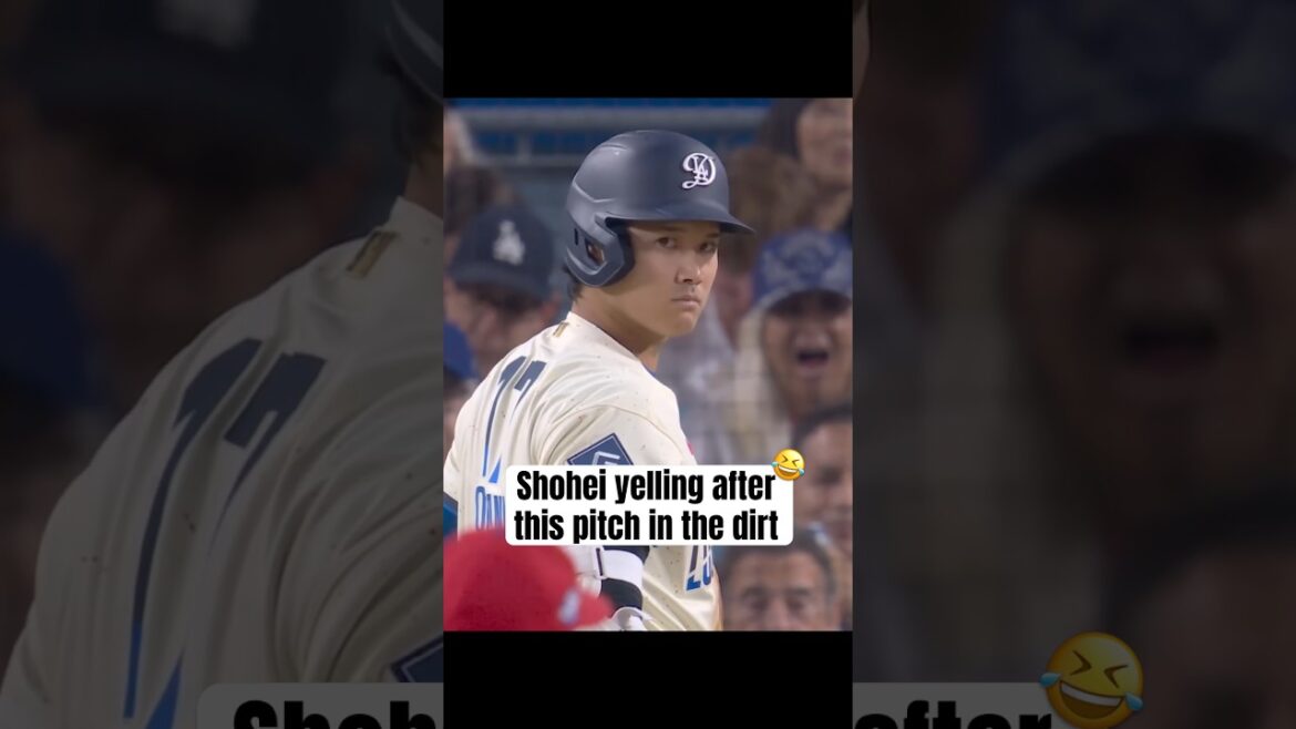 Ohtani gave him the staredown 😂