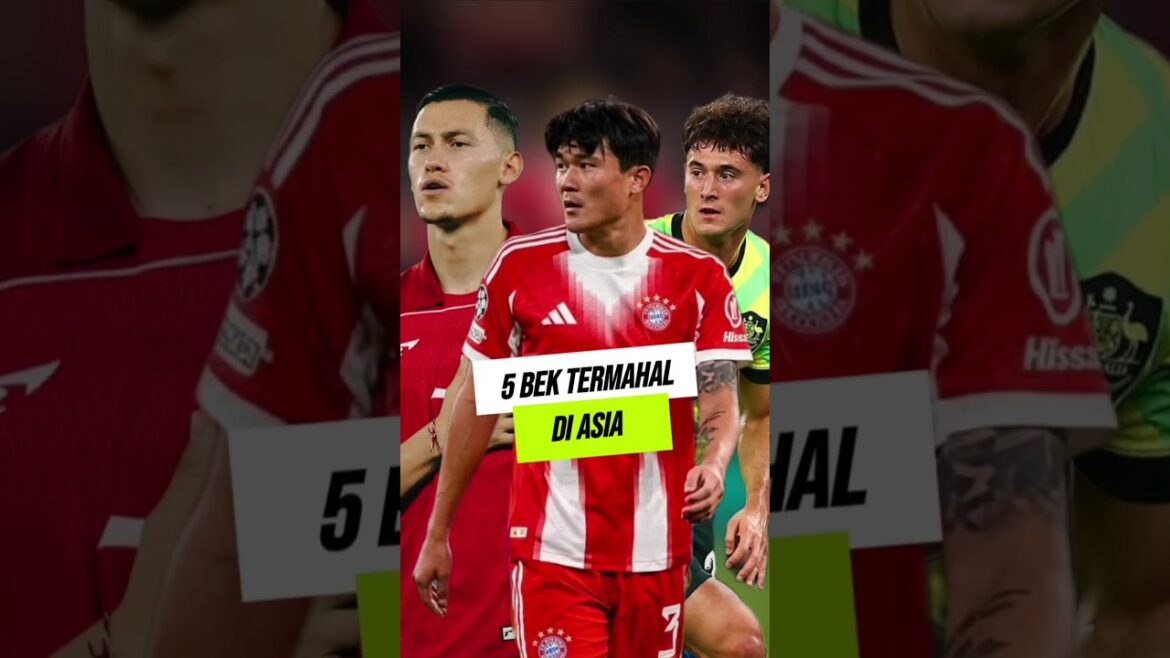 5 Most Expensive Defenders in Asia 2026