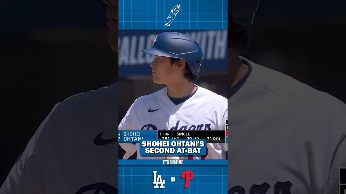 Shohei Ohtani's Second At-Bat VS Phillies Game 3