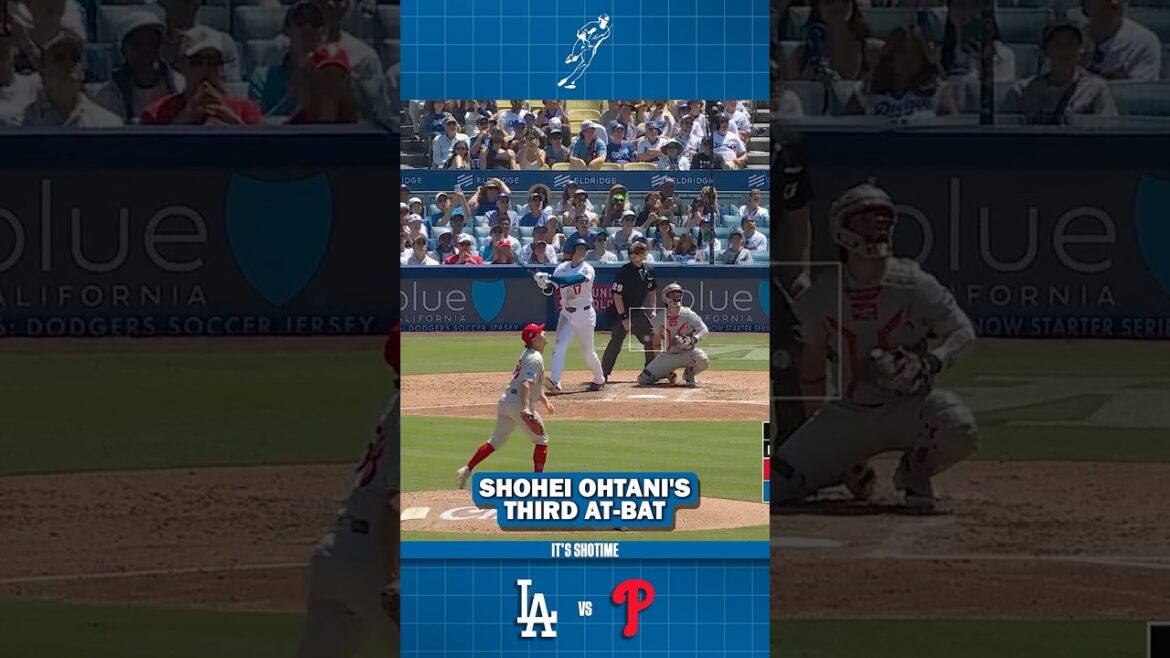Shohei Ohtani's Third At-Bat VS Phillies Game 3