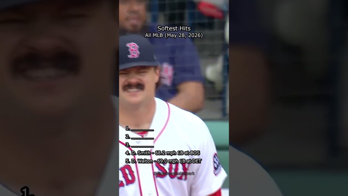 Top 5 Softest Hits from May 28, 2026, featuring Seiya Suzuki and Pete Crow-Armstrong
