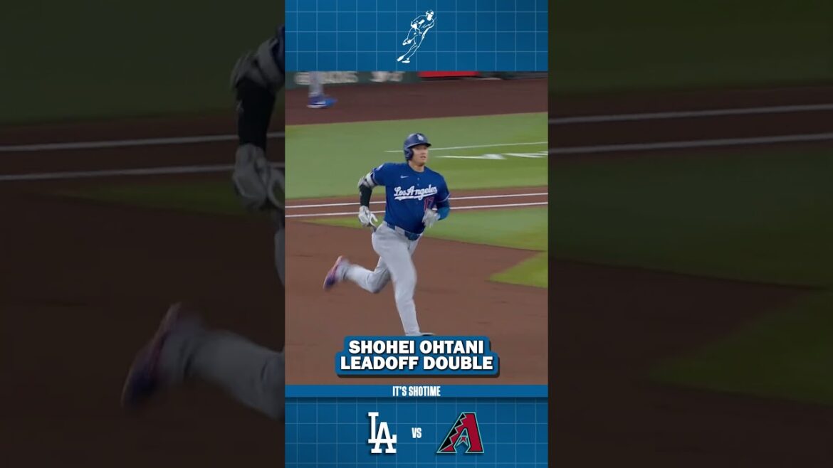 Shohei Ohtani Leadoff Double Off The Wall