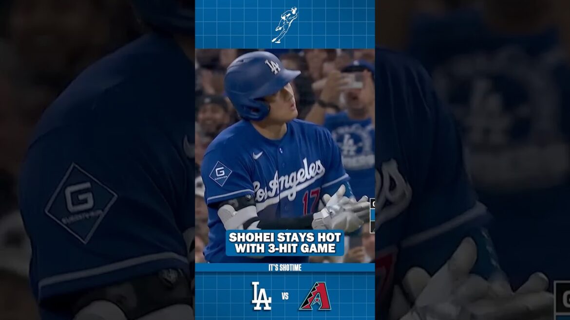 Shohei Ohtani Stays Hot With 3-Hit Game