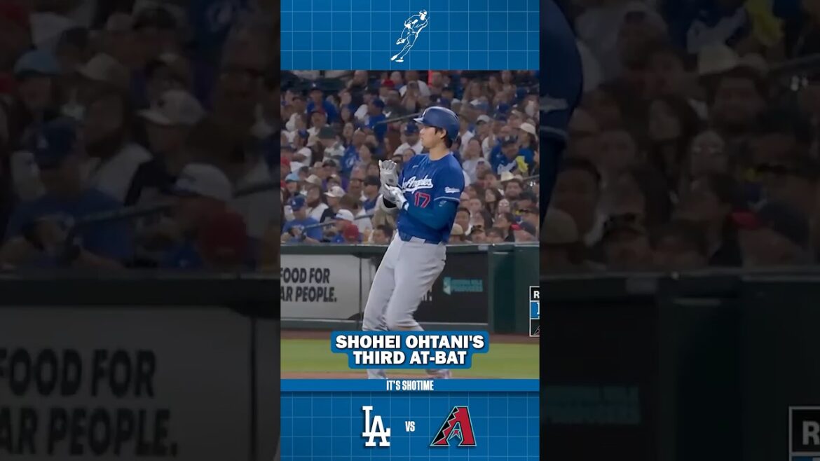 Shohei Ohtani's Third At-Bat VS D-Backs Game 1
