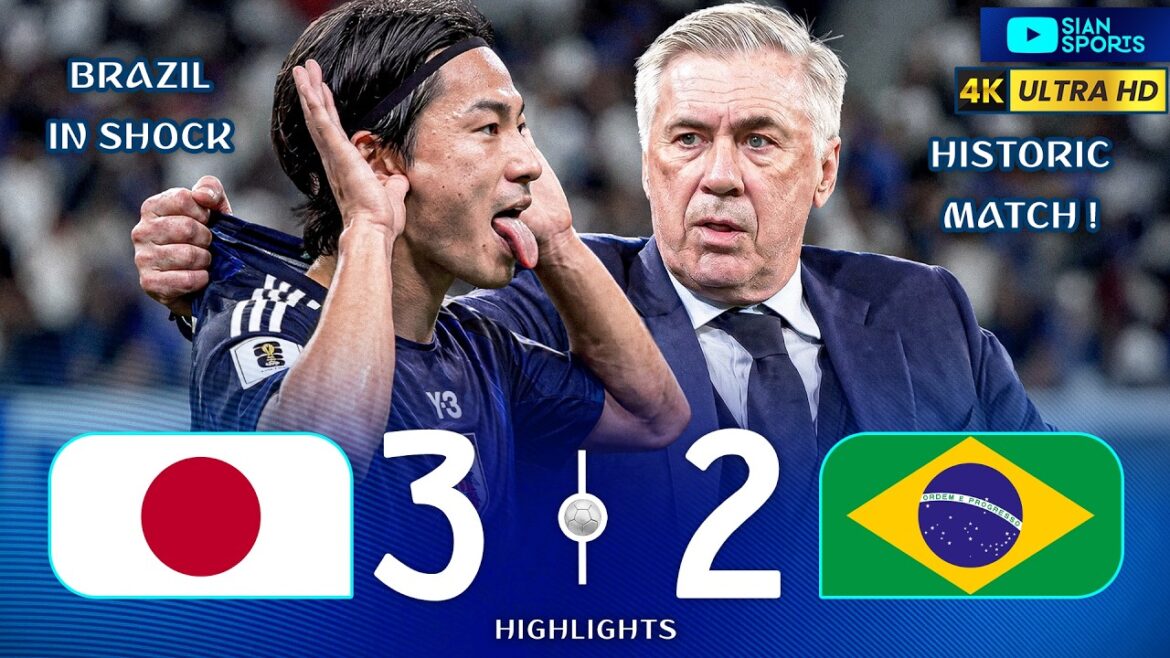 HISTORIC TURNOVER OF THE GREATEST JAPANESE GENERATION OF ALL TIME ON CARLO ANCELOTTI’S BRAZIL! HISTORIC TURNOVER OF THE GREATEST JAPANESE GENERATION OF ALL TIME ON CARLO ANCELOTTI'S BRAZIL!
