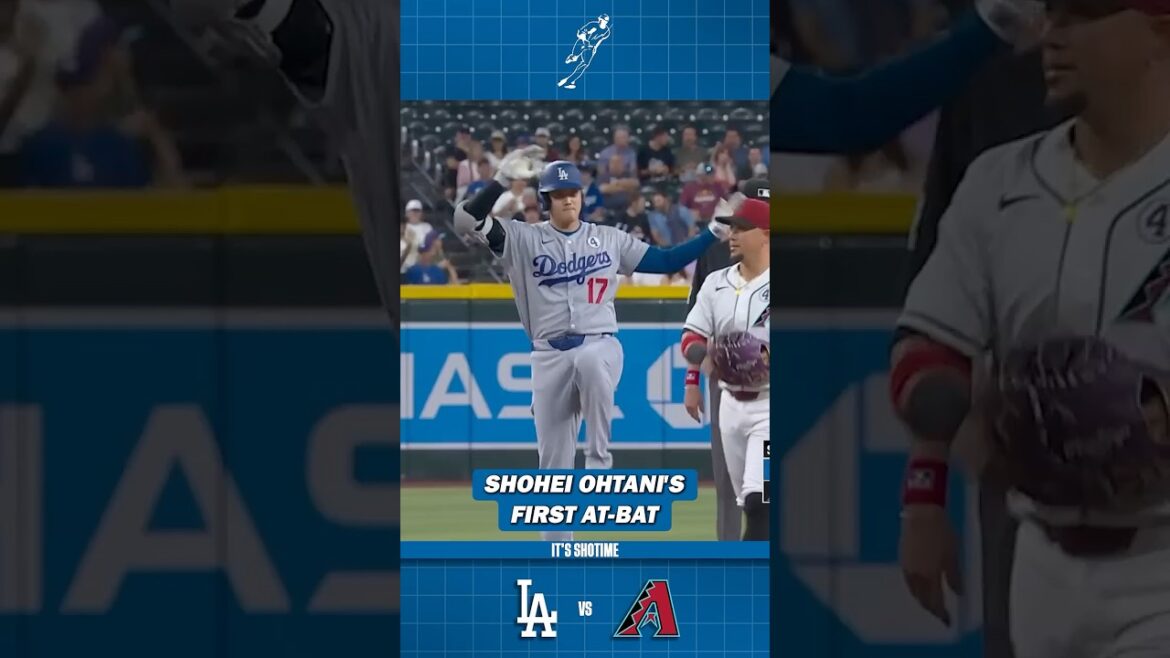 Shohei Ohtani's First At-Bat VS D-Backs Game 2
