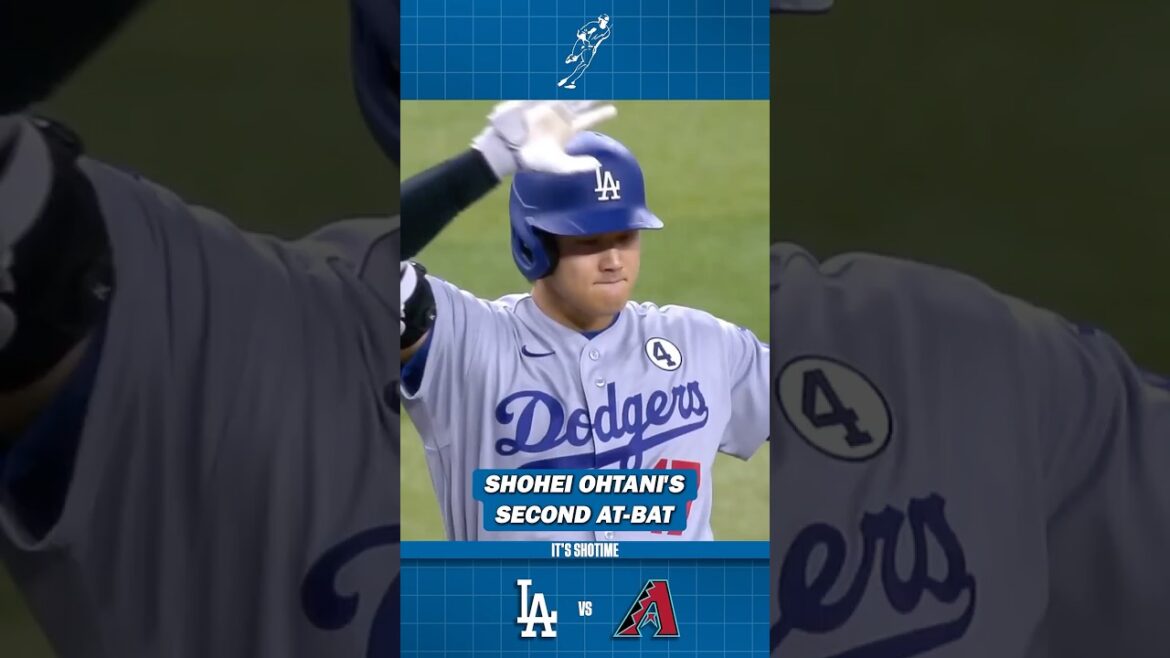 Shohei Ohtani's Second At-Bat VS D-Backs Game 2