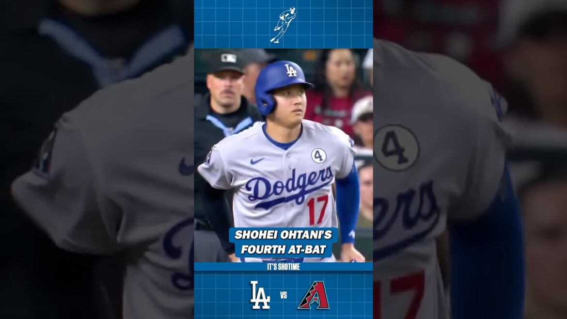 Shohei Ohtani's Fourth At-Bat VS D-Backs Game 2