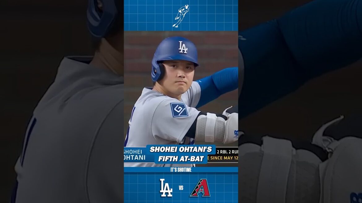 Shohei Ohtani's Fifth At-Bat VS D-Backs Game 2