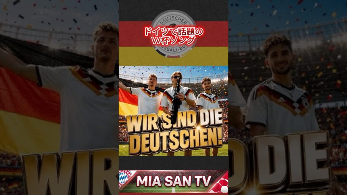 [New song]World Cup song that is a hot topic in Germany 🇩🇪