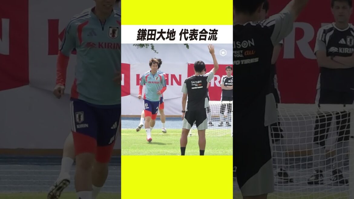 Daichi Kamata joins the Japanese national team🇯🇵
