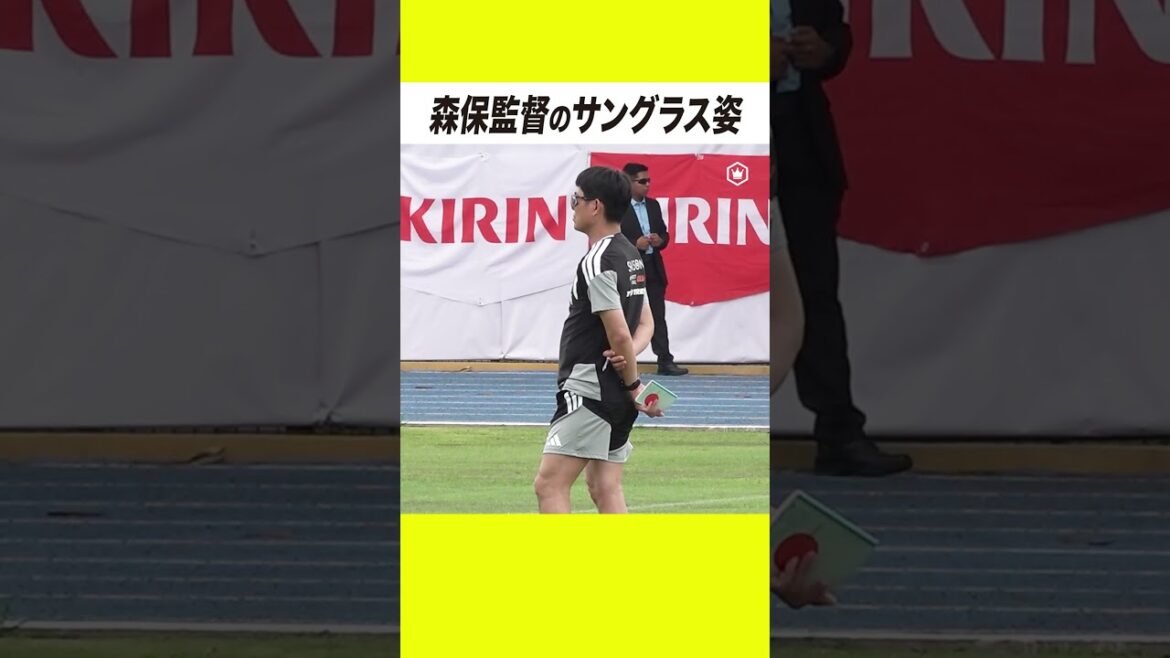Director Moriyasu wearing sunglasses😎