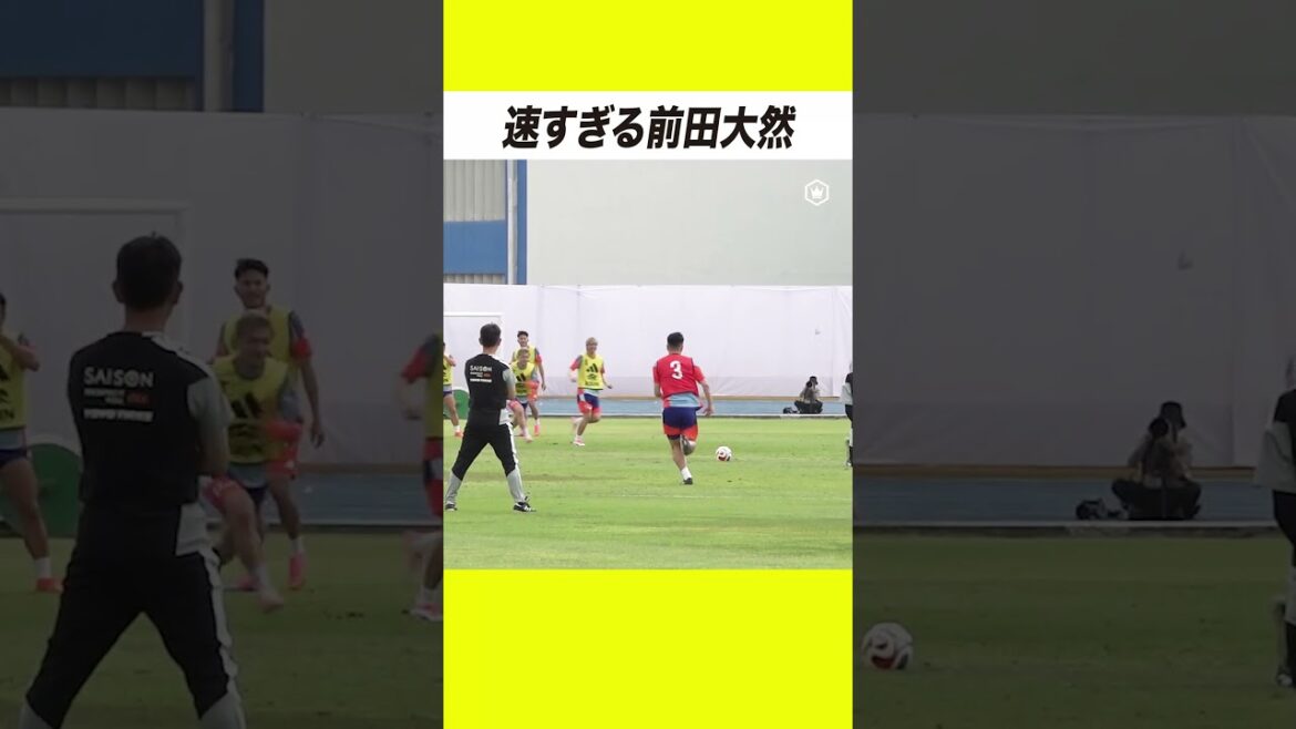 Daizen Maeda is too fast🏃💨