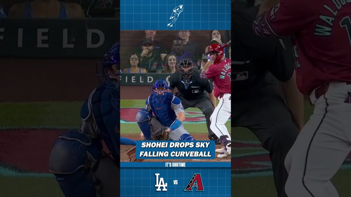 Shohei Ohtani Drops Sky Curveball For Strikeout