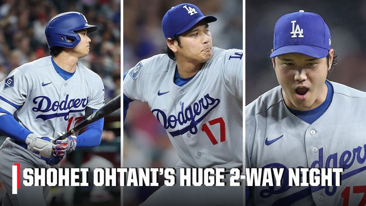 HOW DOES HE DO IT?! 🤯 Shohei Ohtani pitches a shutout & goes 3-for-4?! 🔥 | ESPN MLB
