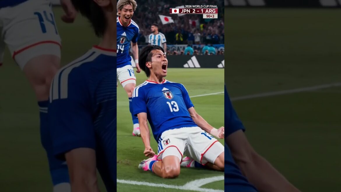Former Reims brothers perform a miracle on the stage of the World Cup final 🇯🇵 The Moment Japan Won The 2026 World Cup 🏆