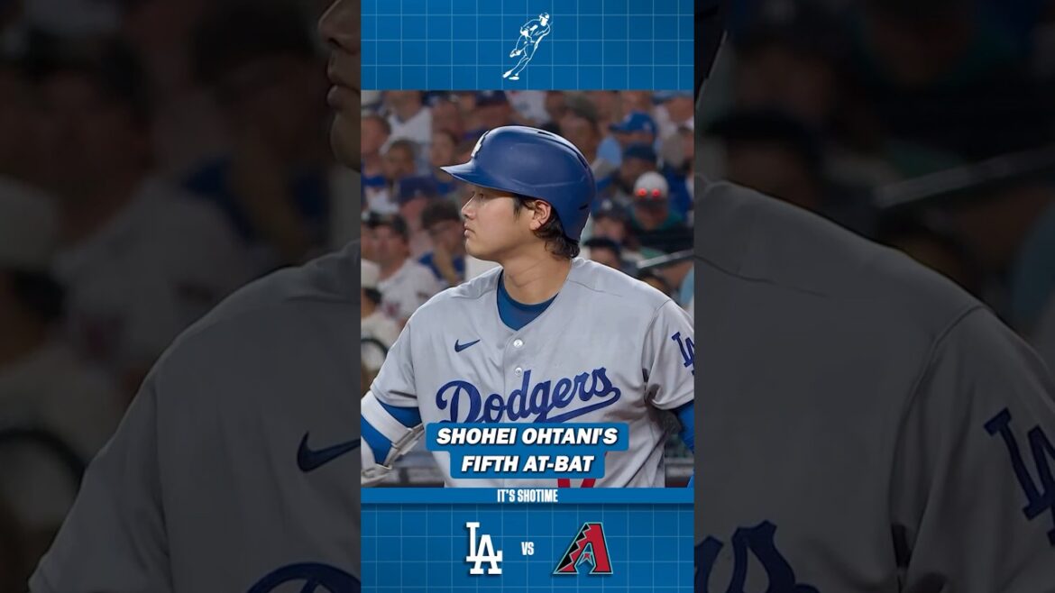 Shohei Ohtani's Fifth At-Bat VS D-Backs Game 3
