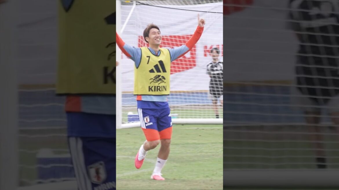 “Incandescent mini-games” from the first day of Monterrey training camp!! #Daichi Kamata, who joined the team for the first time, also played lively!! #FIFA World Cup #If you want to really enjoy it, go to DAZN #Japan National Soccer National Team