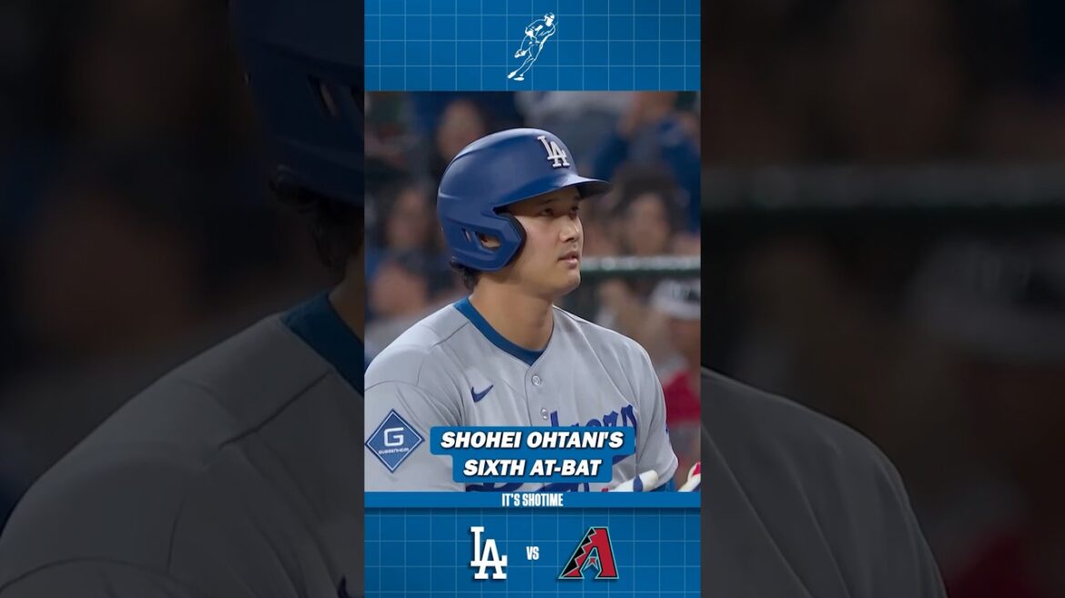 Shohei Ohtani's Sixth At-Bat VS D-Backs Game 3