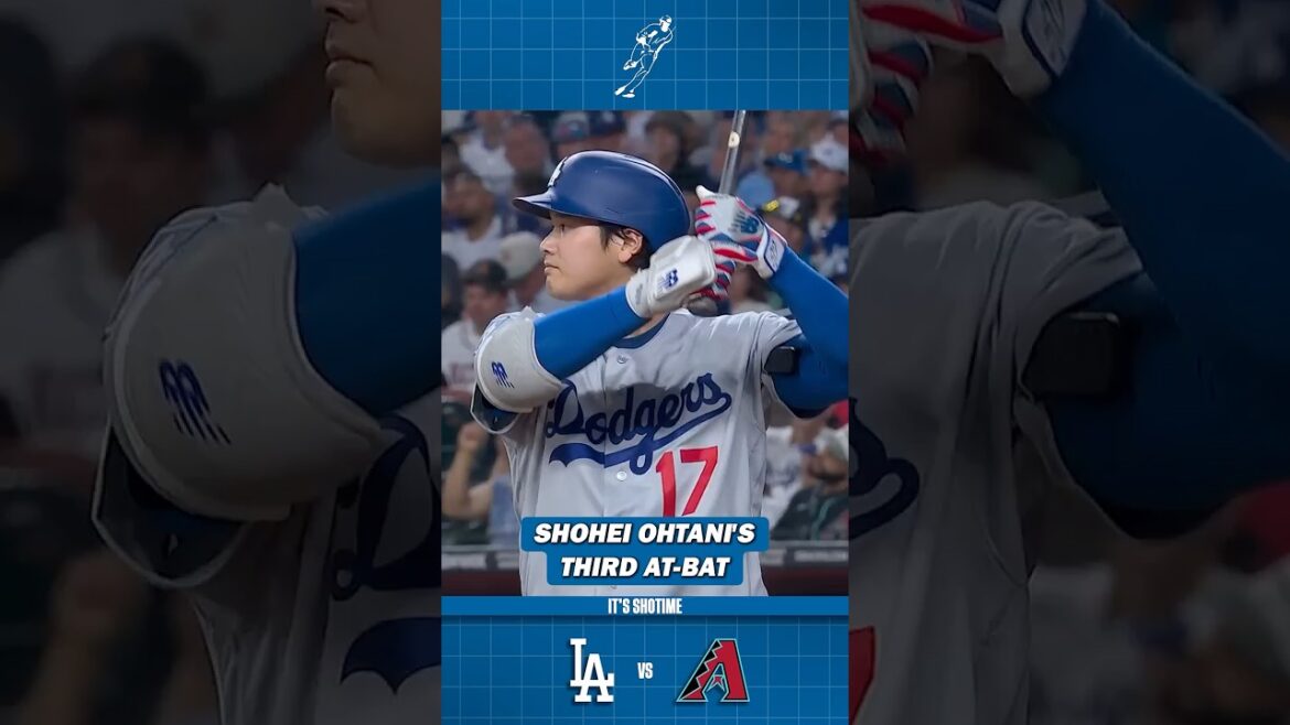 Shohei Ohtani's Third At-Bat VS D-Backs Game 3