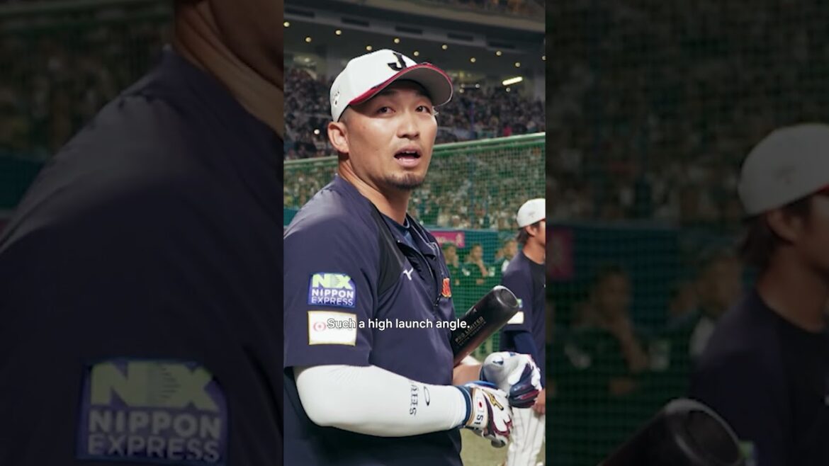 Shohei Ohtani’s batting practice is a must-watch event for his teammates and Japan fans 🤩 #baseball
