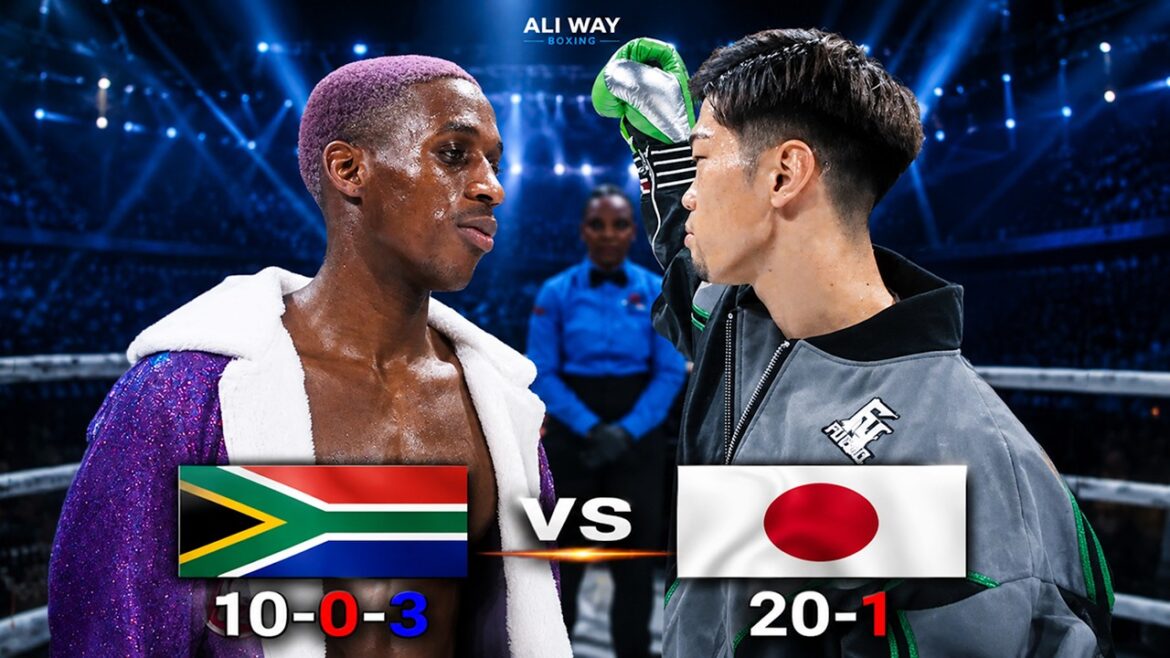 Kosei Tanaka (Japan) vs Phumelela Cafu (South Africa) | Boxing Fight Highlights HD