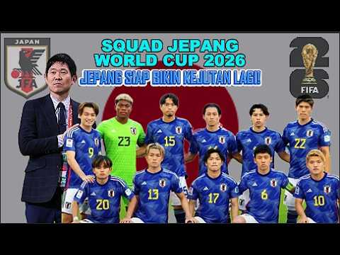 JAPAN SQUAD FOR THE 2026 WORLD CUP! Blue Samurai Ready to Make History in North America@kiperkreatif JAPAN SQUAD FOR THE 2026 WORLD CUP! Blue Samurai Ready to Make History in North America@kiperkreatif
