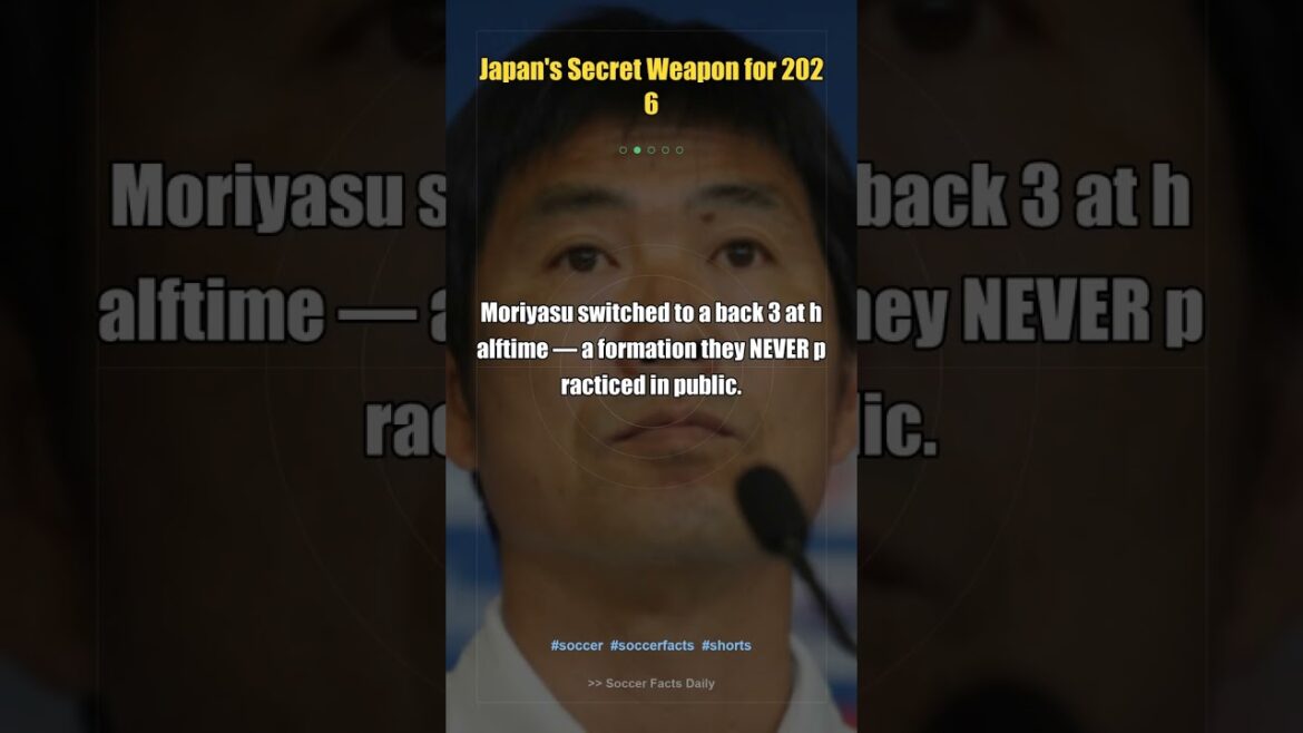 Japan's Coach Hid His Secret Tactic for MONTHS Before Shocking Germany 🤯⚽ #Shorts