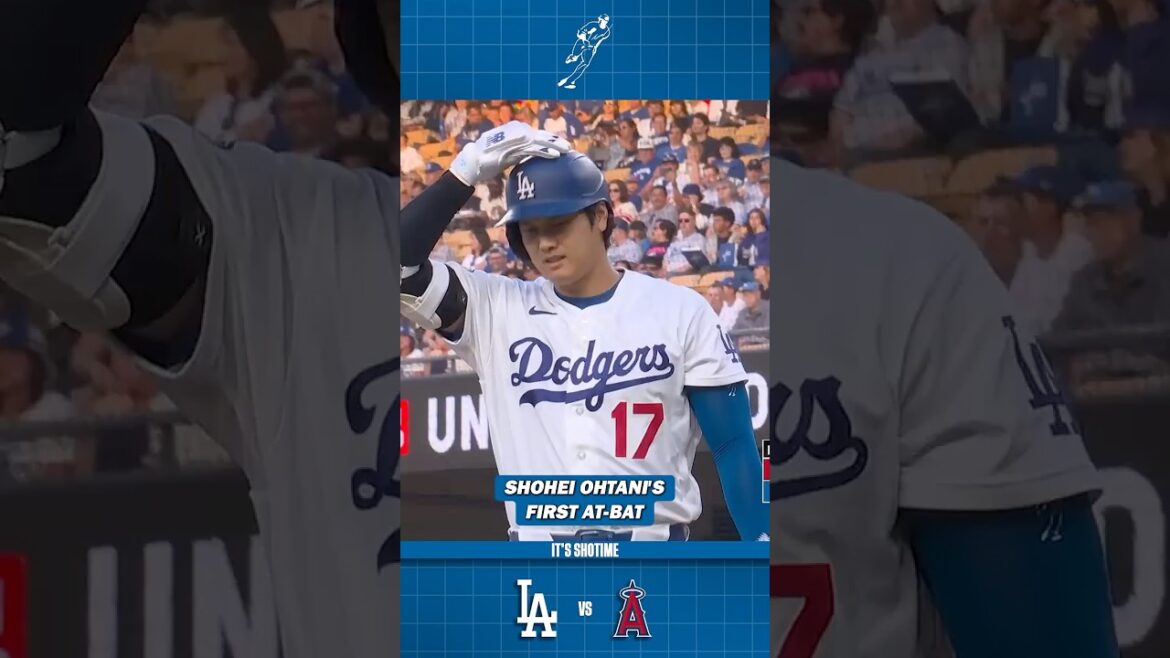 Shohei Ohtani's First At-Bat VS Angels Game 1