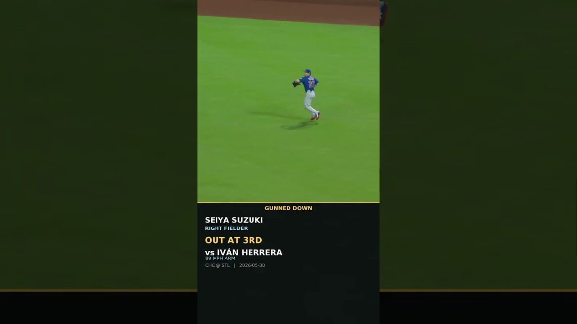 Don’t Run on Seiya Suzuki. Just Don’t. | Outfield Assist of the Week Don't Run on Seiya Suzuki. Just Don't. | Outfield Assist of the Week