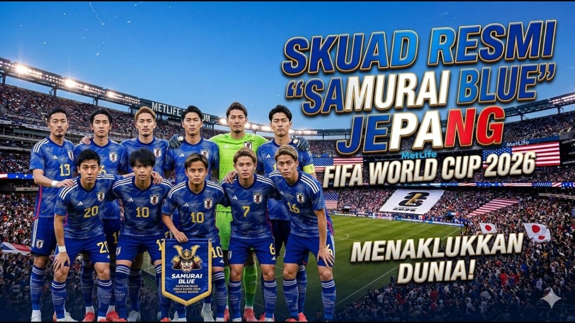JAPAN SQUAD FOR THE 2026 WORLD CUP 🇯🇵🔥 Blue Samurai Ready to Rock the World! JAPAN SQUAD FOR THE 2026 WORLD CUP 🇯🇵🔥 Blue Samurai Ready to Rock the World!