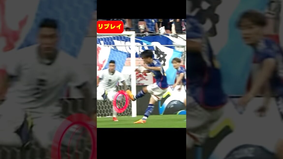 A sharp shot! The day when Takefusa Kubo scores as many points as Kaoru Mitoma in the World Cup! #soccer