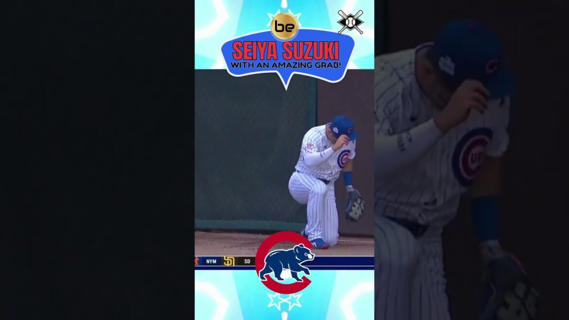 SEIYA SUZUKI Makes A Spectacular Catch Before Crashing Into The Sidewalk‼️2026